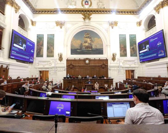 Fin al Senado. Fotografia de la Convencion constitucional conseguida de la pagina Chileconvencio.