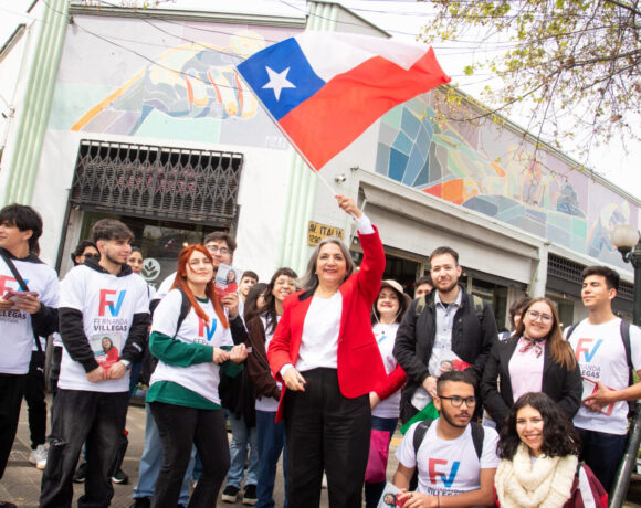 Fernanda Villegas y su comando electoral