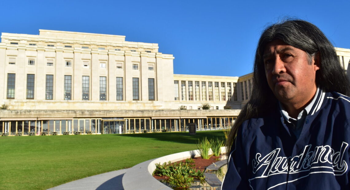 Jaime Huenchullan ante la ONU, 2026, Elena Rusca