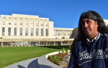 Jaime Huenchullan ante la ONU, 2026, Elena Rusca
